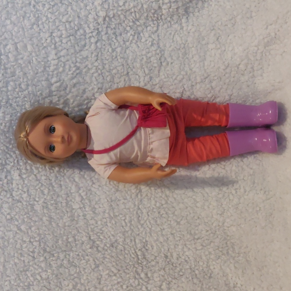 Our Generation/Battat Brielle-Doll with Fringe Purse Doll, 18" Y2K Retro